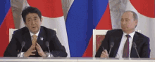 安倍総理　安倍晋三　プーチン GIF - Abe Shinzo Shinzo Abe Putin GIFs