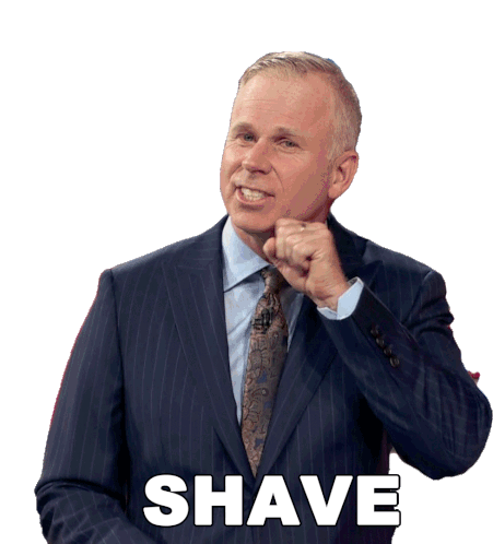 Shave Gerry Dee Sticker - Shave Gerry Dee Family Feud Canada Stickers