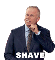 Shave Gerry Dee Sticker - Shave Gerry Dee Family Feud Canada Stickers