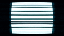 a close up of a tv screen with a striped pattern .