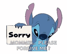 Stitch Sorry GIF - Stitch Sorry Mom Please Forgive Me GIFs