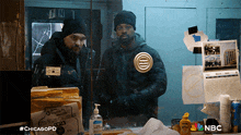 Showing Police Identity Kevin Atwater GIF - Showing Police Identity Kevin Atwater Adam Ruzek GIFs