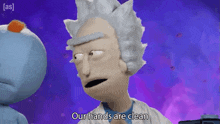 Our Hands Are Clean Rick GIF