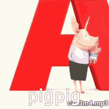 Olivia Pig GIF - Olivia Pig Jumpscare GIFs