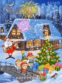 Happy Holidays Merry Christmas GIF - Happy Holidays Merry Christmas Santa GIFs