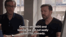 Appropriate Subjects For Comedy GIF - Lifes Too Short Warwick Davis Ricky Gervais GIFs