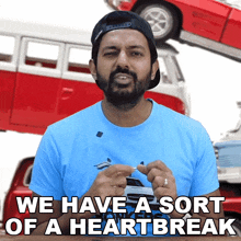We Have A Sort Of A Heartbreak Faisal Khan GIF - We Have A Sort Of A Heartbreak Faisal Khan Were Kinda Heartbroken GIFs
