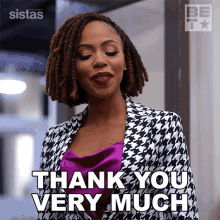 Thank You Very Much Andi GIF - Thank You Very Much Andi Andrea Barnes GIFs