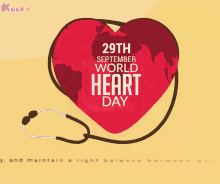Listen To Your Heart World Heart Day GIF - Listen To Your Heart World Heart Day Health GIFs