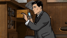 Therapy Alcohol GIF - Therapy Alcohol Archer GIFs