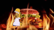 Homer Simpson Burger King GIF - Homer Simpson Burger King Dissapear GIFs