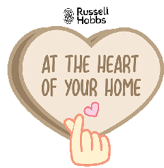 Russell Hobbs At The Heart Of Your Home Sticker - Russell Hobbs At The Heart Of Your Home Healthy Cooking Stickers