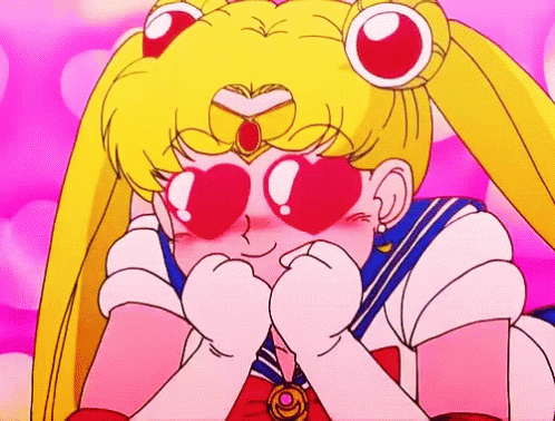 Sailor Moon Heart GIF - Sailor Moon Heart In Love - Discover & Share GIFs