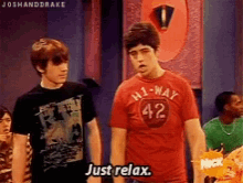 Relax Chill GIF - Relax Chill Drake And Josh GIFs
