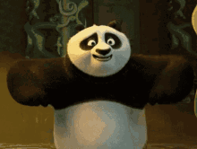Excited Dance Kung Fu Panda GIF