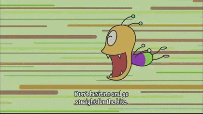 おしりかじり虫 アニメ Gif Bottom Biting Bug Bite Anime Discover Share Gifs