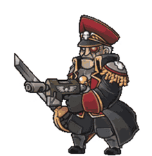 commissar shootas blood and teef guardsmen warhammer40k astra militarum