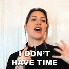 I Dont Have Time Tracy Kiss GIF - I Dont Have Time Tracy Kiss No Time GIFs