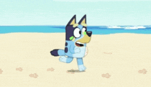 Bluey In A Hurry GIF