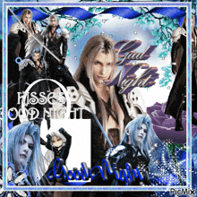 Sephiroth Good Night GIF - Sephiroth Good Night Final Fantasy 7 GIFs