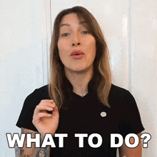 What To Do Tracy Kiss GIF - What To Do Tracy Kiss How To Proceed GIFs