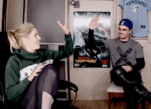 Stemily Stephen Amell GIF - Stemily Stephen Amell High Five GIFs