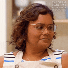 Nervous Candice Riley GIF - Nervous Candice Riley The Great Canadian Baking Show GIFs