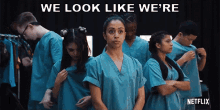 We Look Like Were About To Run A Blood Drive Liza Koshy GIF - We Look Like Were About To Run A Blood Drive Liza Koshy Work It GIFs