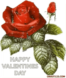 Valentines Happy Valentines Day GIF - Valentines Happy Valentines Day Flower GIFs