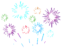 a bunch of colorful fireworks exploding in the sky