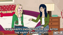 Every Happy Ending Has The Day After The Happy Ending Right Diane Nguyen GIF - Every Happy Ending Has The Day After The Happy Ending Right Diane Nguyen Alison Brie GIFs