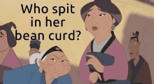 Mulan Grandma GIF - Mulan Grandma Who Spit In Her Bean Curd GIFs