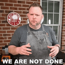 We Are Not Done Matthew Hussey GIF - We Are Not Done Matthew Hussey The Hungry Hussey GIFs