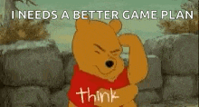 Think Cant Think GIF - Think Cant Think Pooh GIFs