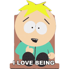 i love being with you guys butters stotch south park s6e6 professor chaos