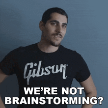 We'Re Not Brainstorming Rudy Ayoub GIF - We'Re Not Brainstorming Rudy Ayoub We'Re Not Generating Ideas GIFs
