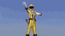 Power Rangers Pose GIF - Power Rangers Pose Yellow GIFs