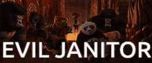 Po Kung Fu Panda GIF - Po Kung Fu Panda Evil Janitor GIFs