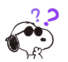 Snoopy Confused GIF
