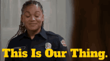 Station19 Vic Hughes GIF - Station19 Vic Hughes This Is Our Thing GIFs
