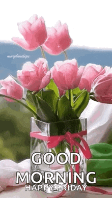 Floral Pink Flowers GIF