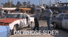 On Whose Side Police GIF - On Whose Side Police Angry GIFs