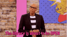 rupaul library read excited