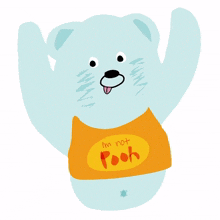 animal bear cute happy hooray