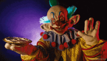 Killer Klowns From Outer Space Pie GIF - Killer Klowns From Outer Space Pie Clown GIFs