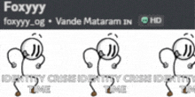 three stick figures are standing next to each other with the words identity crisis identity crisis identity crisis time below them