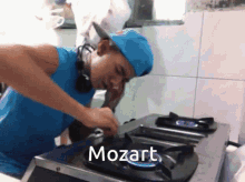 Mozart Stove GIF - Mozart Stove Dj GIFs
