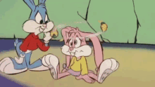Buster Bunny Babs Bunny GIF - Buster Bunny Babs Bunny Dizzy GIFs