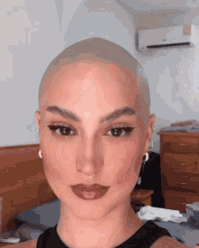Beautiful Bald Girl GIF - Beautiful Bald Girl GIFs
