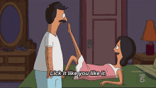 Intimate GIF - Bobs Burgers Lick It Bedroom GIFs